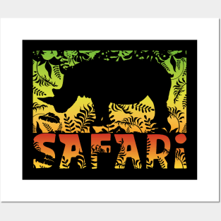 Safari Posters and Art